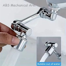 2-Pack 1080  Swivel Faucet Extender   ABS Rotating Aerator for Kitchen  Bath