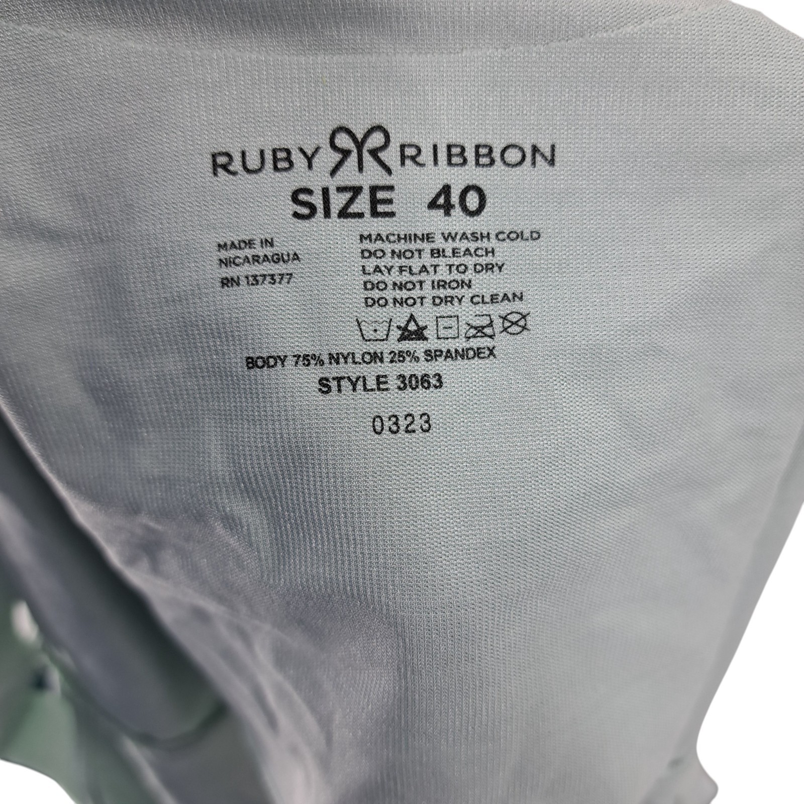 Ruby Ribbon Ultimate Demiette Blue Pullover Bra S… - image 6