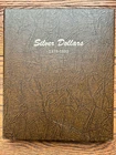 39 Silver Morgan Dollars 1878-1892 Archived In A Dansco