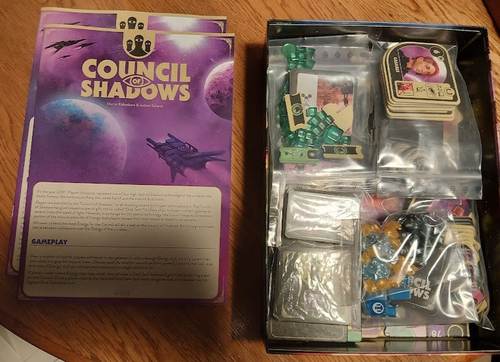 OPEN Council of Shadows Board Game - Area Majority - Picture 3 of 4