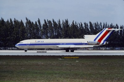 SC159A N1279E LINEAS AEREAS DE COSTA RICA (LACSA) B727 ORIGINAL KODAK SLIDE