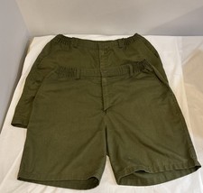 Vtg Boy Scouts of America BSA Olive Green Uniform Shorts Men  s Size 36 Lot 2 