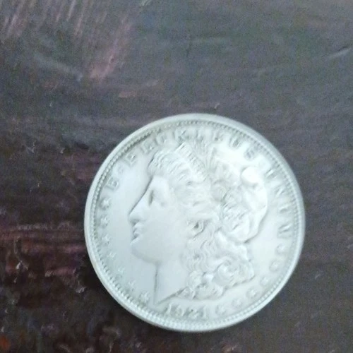 1921 Morgan Silver Dollar $1 Coin 0.9 Fineness US Collectible