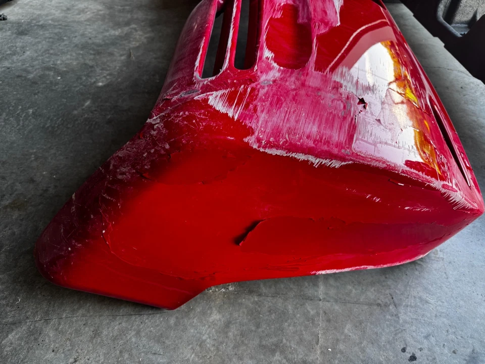 Cubierta de parachoques trasero fascia 97-04 Chevrolet Corvette C5 OEM con amortiguador *Leer* Foto 3 de 4