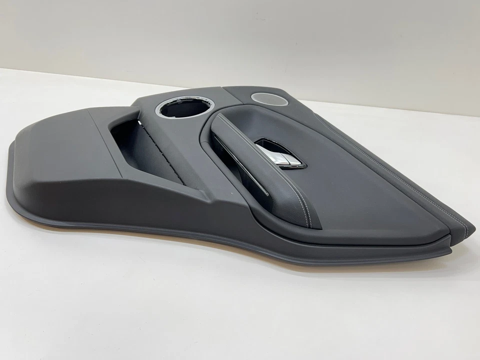 Land Rover Evoque 2012-2019 puerta trasera derecha panel embellecedor cubierta OEM negro_TTC Foto 3 de 4