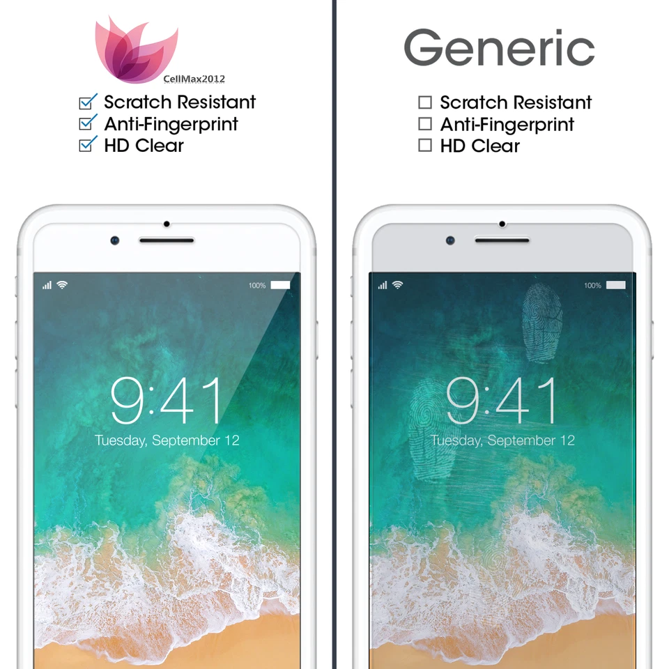 For iPhone 17 Pro Max 16 15 14 13 9H+ Hardness Tempered Glass Screen Protector - Image 3 of 4