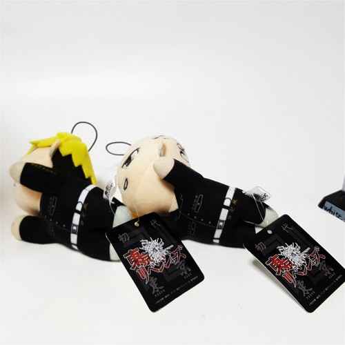 Tokyo Revengers Chifuyu Matsuno Ken Ryuguji Stuffed Plush Doll Set of 2 Nesoberi - Picture 5 of 5