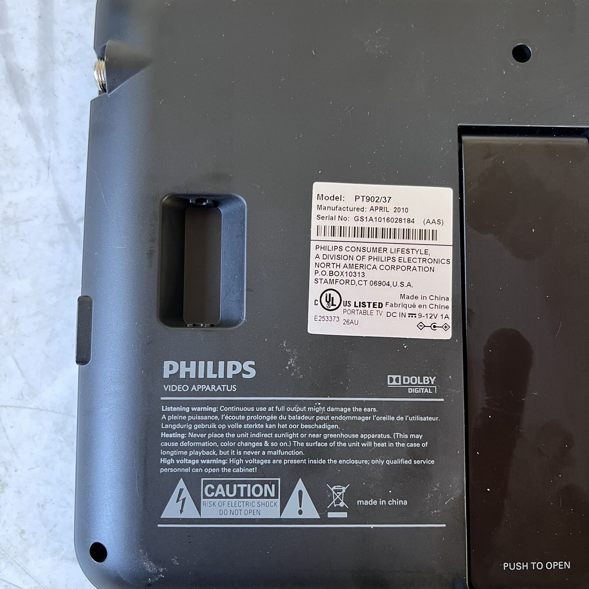 Philips PT902/37 Portable 9
