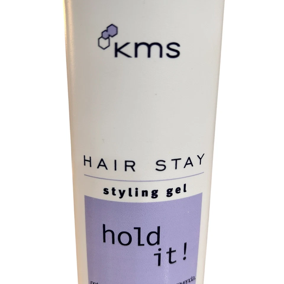 KMS Hair Stay Styling Gel Hold It! 8.1 fl oz Maximum Hold Discontinued Rare NEW - Image 3 of 4
