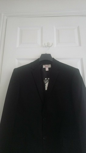 PENGUIN Men's Smart SUIT JACKET Black Office Formal Logo Size L 40R R. P. P £139 - Picture 5 of 12