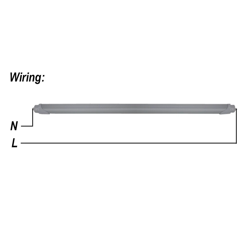 Double Row LED Tube Lights 8ft 2.4m FA8 R17D HO Bulb Super Bright Lamp 85-277V - Image 4 of 4