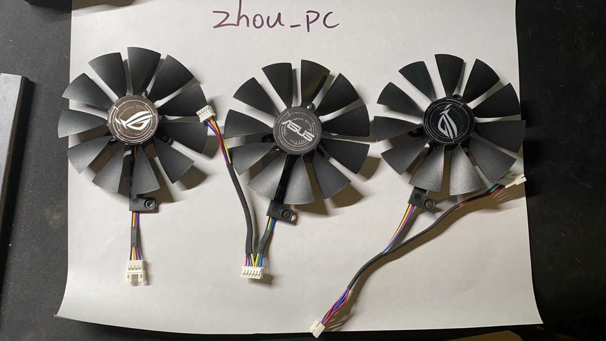 GPU Replacement cooler cooling Fan For ASUS ROG STRIX RTX 2060