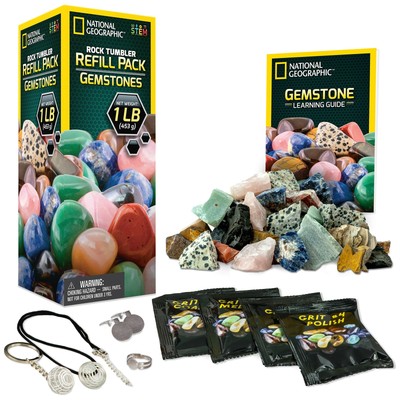 national geographic premium polished gemstones