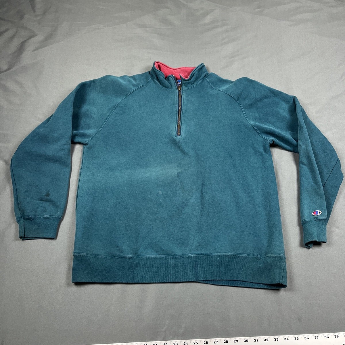 champion ジップフリース　USA ヴィンテージ Champion - 90s 00sヴィンテージ USA製古着チャンピオン ハーフ