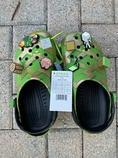 Crocs Minecraft Elevated Clog Limited Edition Men  s 6 Women  s 8