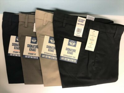 Docker's Men's Signature Khakis $30 OFF Size 29, 30, 31 or 32 Straight Fit 