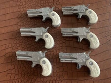 Mini pistol, vintage toy USSR. Soviet metal. New price per piece.