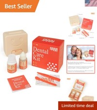 High-Strength Dental Cement Kit with Zinc Oxide Eugenol for Crowns  Bridges