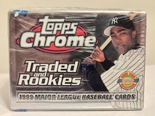 1999 Topps Chrome Traded And Rookies Set Sealed CC Sabathia Potential 10 Grade