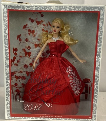 barbie 2012 holiday doll