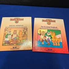 2 Vintage Teddy Ruxpin The World Of Wonder Autumn Adventure Do-Along Songbook