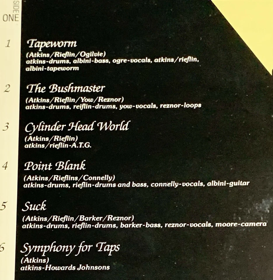 Pigface Gub 12” UK Vinyl LP W/ Trent Reznor Nine Inch Nails 1991 Anagram GRAM47 - Image 3 of 4