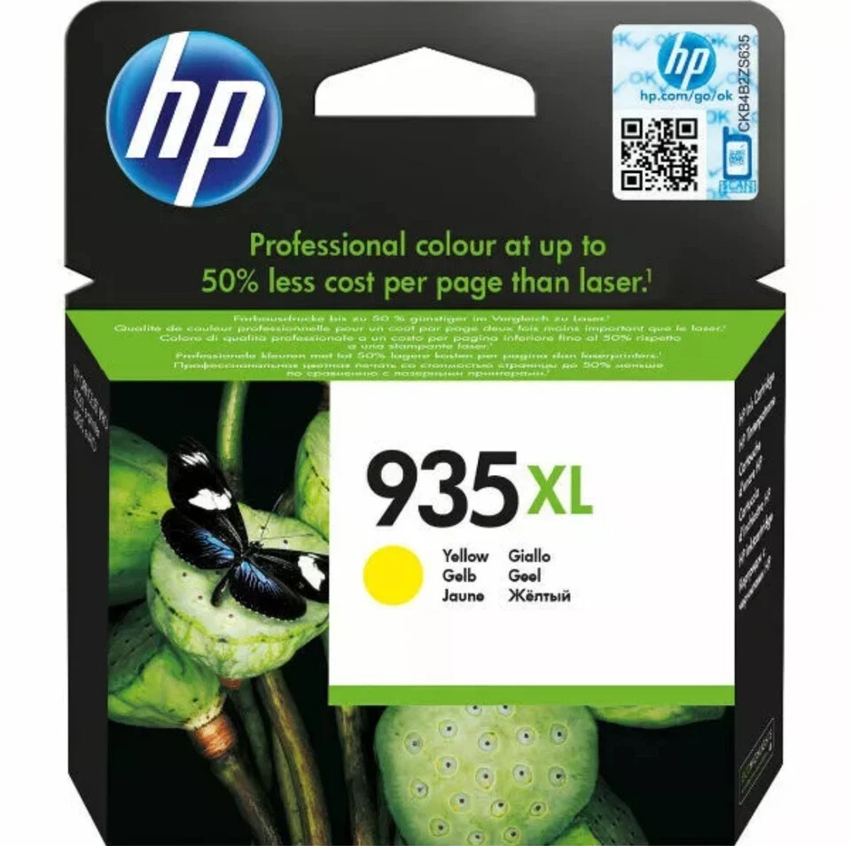 Genuine HP 935XL Yellow C2P26AE Ink Cartridge Hp OfficeJet Pro 6230 6830