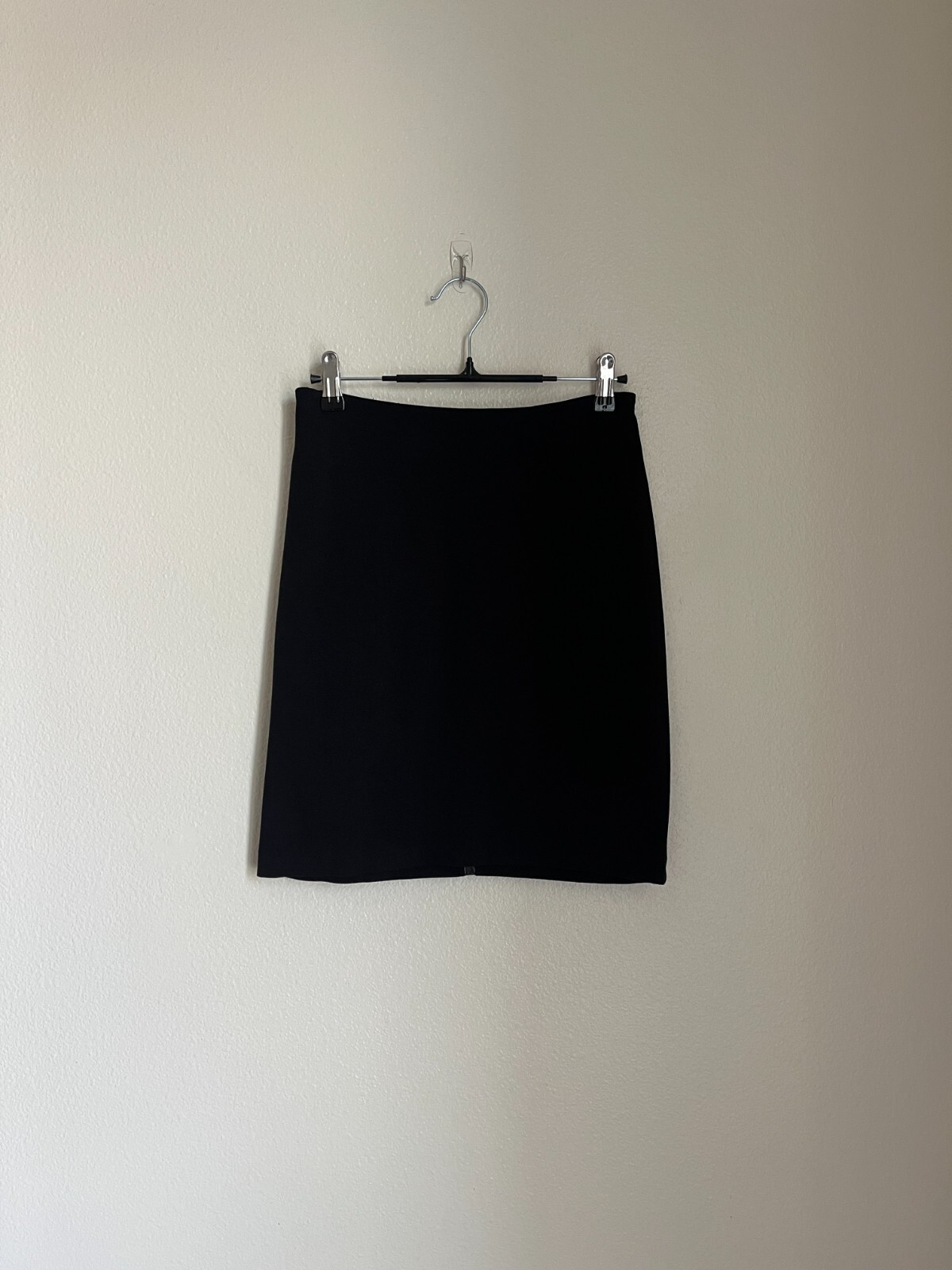 FILA THE ROW Gonna a matita donna in pelle elasticizzata con dettagli e bordo colore nero taglia XSMALL