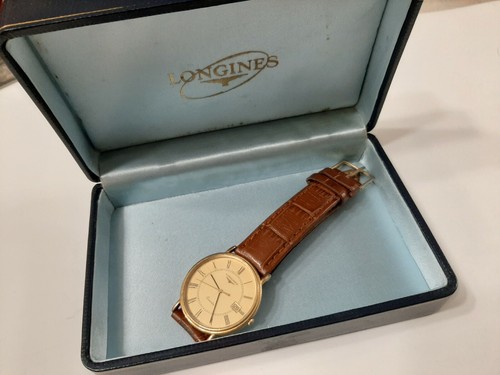 Longines orologio date uomo o donna quartz (batteria) 32 mm con scatola |  eBay
