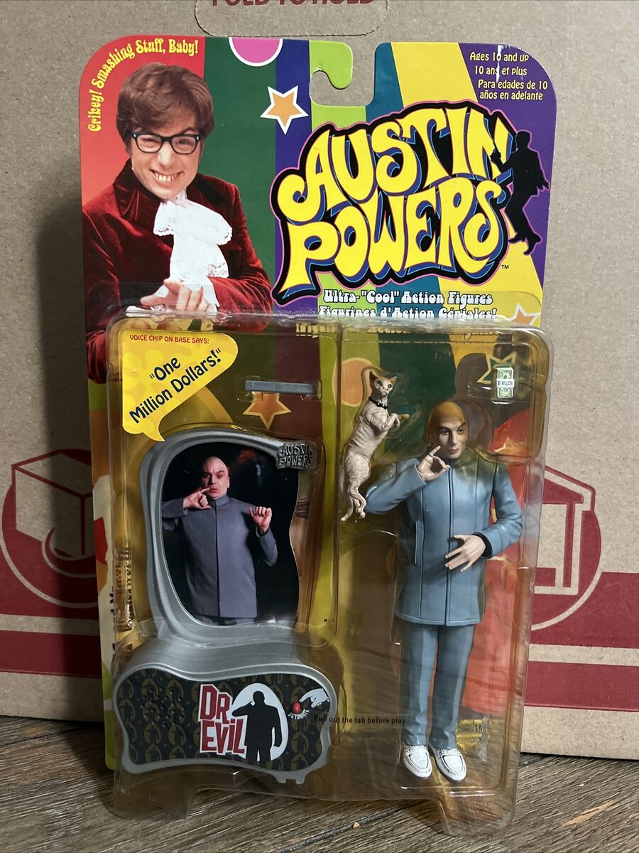 McFarlane Toys Austin Powers Series 1 Dr Evil Action Figure McFarlane Toys Austin Powers Series 1 Dr Evil Action Figure