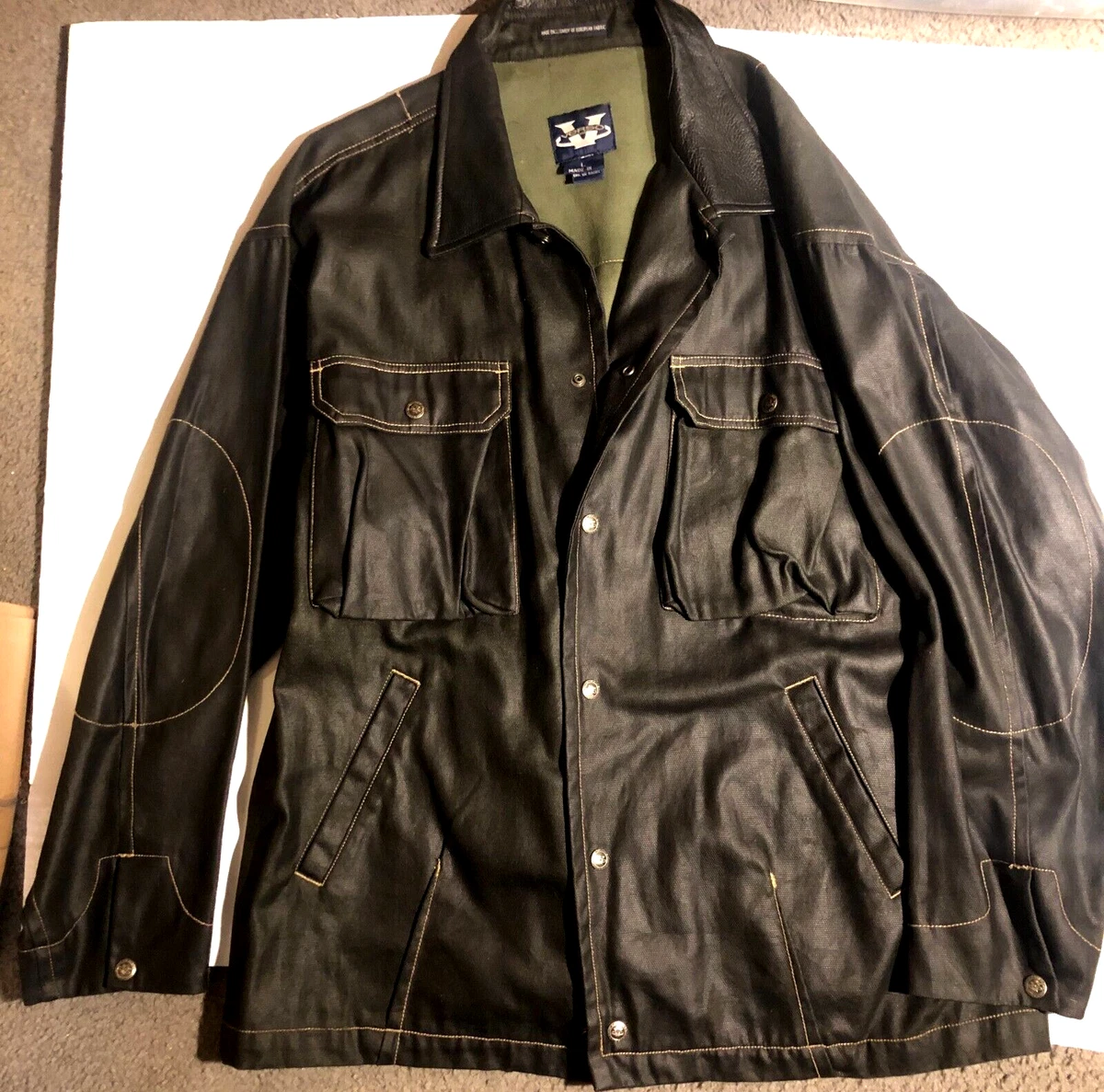 Waterproof cheap canvas jacket