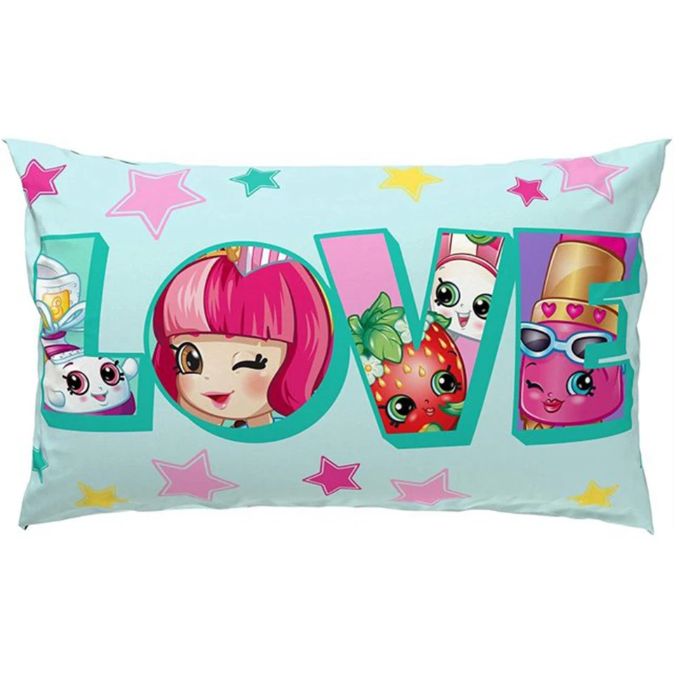 Juego de sábanas individuales Shopkins de 3 piezas de microfibra multicolor para niños Foto 4 de 4