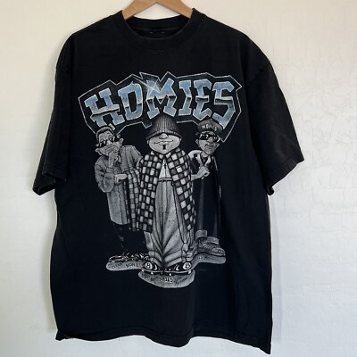 Homies Shirt 2 XL Chicano Mexico Culture Signature Cholo Toys