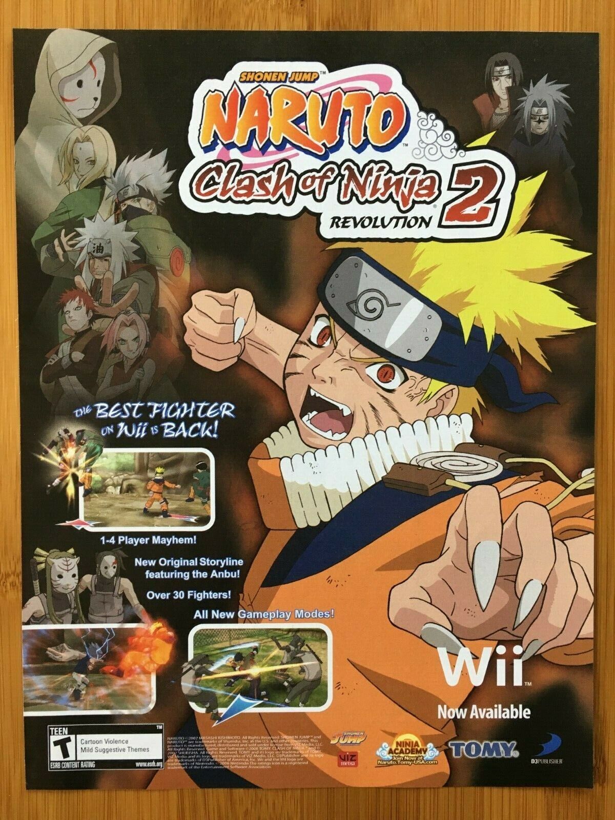 Naruto: Clash of Ninja Revolution - Longplay [Wii] 