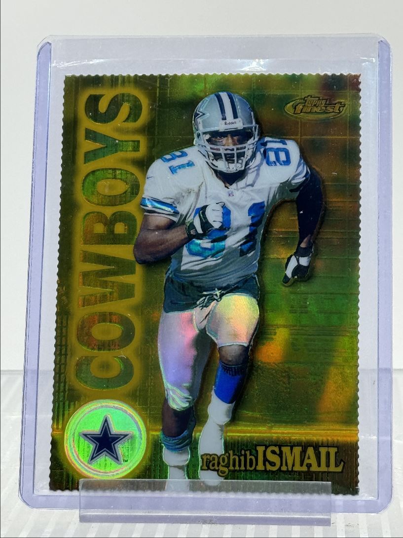 RAGHIB ISMAIL 2000 TOPPS FINEST GOLD REFRACTOR COWBOYS /300 Q1586