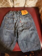 Levis Jeans Boys 7x Reg Blue 514 Slim Straight 7-8 Years