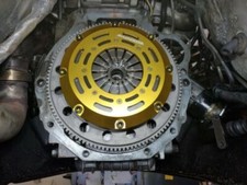Racing Clutch Twin Disc Flywheel Kit For Mazda Miata Mx-5 1.6l 1.8l 1990-2005