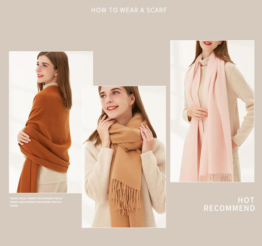 Womens Simple And Versatile Warm Shawl Scarf_Cwasc2220 main image 1