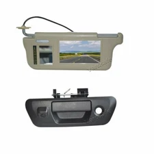 Sun Visor Rear Monitor Reverse Camera for Mercedes-Benz X-Class/ Renault Alaskan