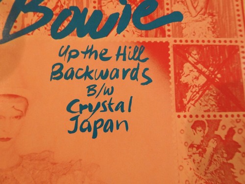 David Bowie "Up The Hill Backwards w/ Stamps" Pristine NEVER PLAYED 12" Vinyl! - Picture 2 of 10