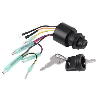 Boat Ignition Key Switch fits for Mercury Outboard Control Box Motor 87-17009A