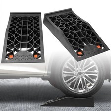 2 Pack Car Ramps Portable Low Profile Vehicles Service Ramp 10000lb Gvw Capacity