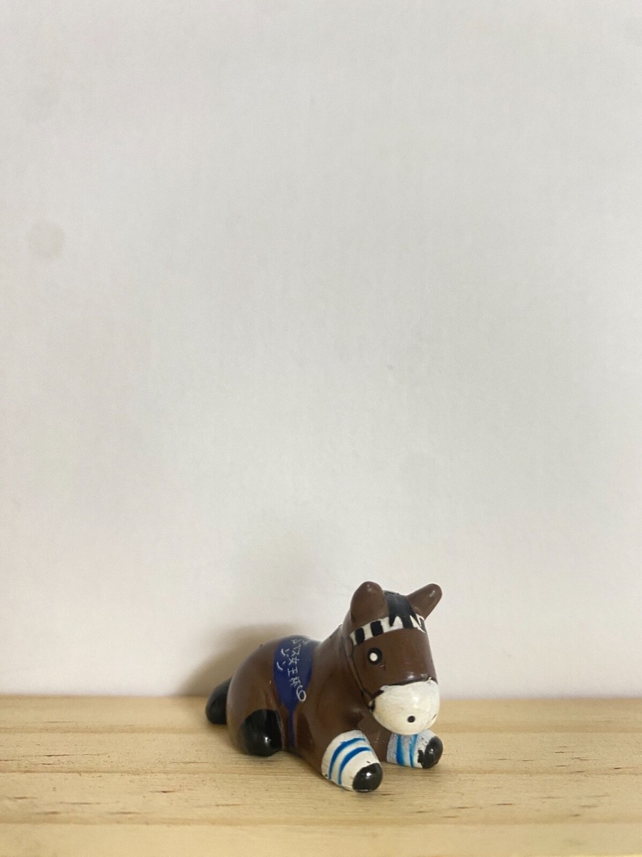 Hishi Amazon Super Thoroughbred Mini Figure Japanese Racehorse
