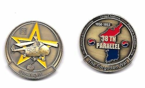 US MILITARY ARMY HELICOPTER 38TH PARALLEL KOREA KOREAN WAR CHALLENGE ...