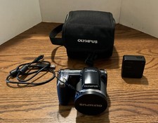 Olympus SP-810UZ 14 MP Digital Camera  Charger Battery  Bag Tested READ 