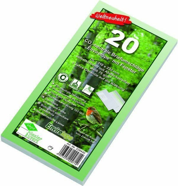 Mayer-Network 30002413 Briefumschlag Envirelope, Din Lang, Haftklebend, 75 G/Qm,-image