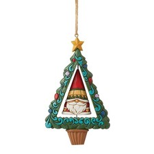 Jim Shore Heartwood Creek Gnome Rotating Christmas Ornament 6011379