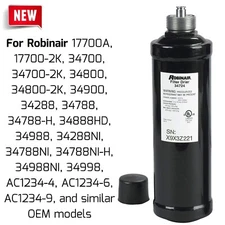 34724 Filter-Drier Spin-On for Robinair Automotive A/C Machine 17700 34788 34288
