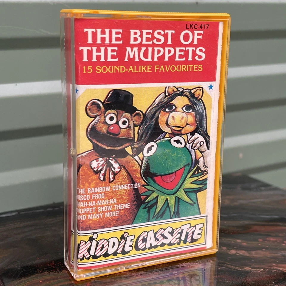 2 X Vintage Cassette Tapes Kids Music - TV Cartoons & The Best Of The Muppets - Image 2 of 4