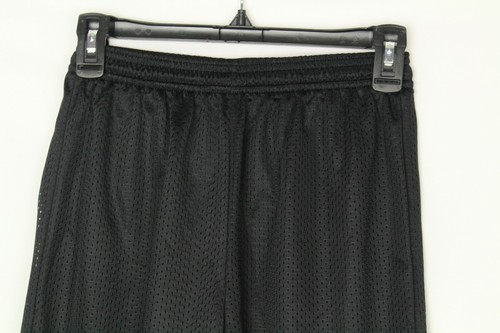 Alleson Athletic Men's Black Mesh Lined Shorts Size S - Picture 2 of 4